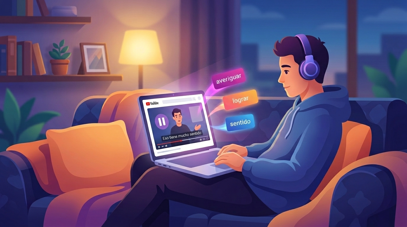How to Learn Spanish Words from YouTube Videos
