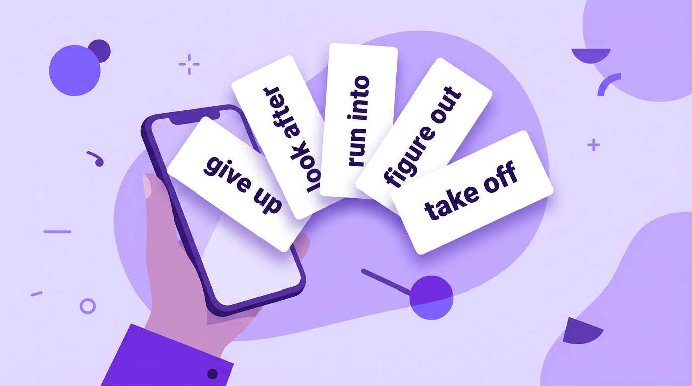 Cómo dominar por fin los phrasal verbs en inglés