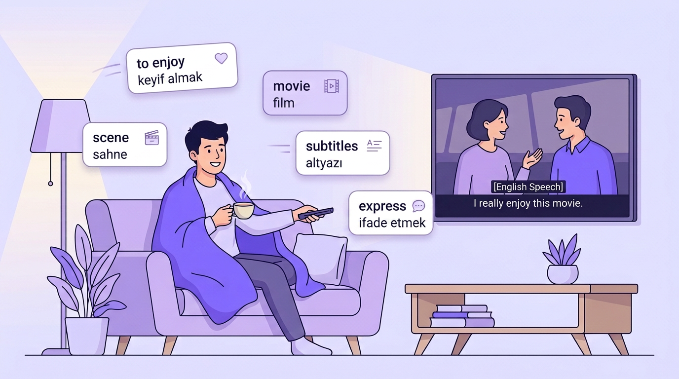 Film ve dizilerle İngilizce nasıl öğrenilir