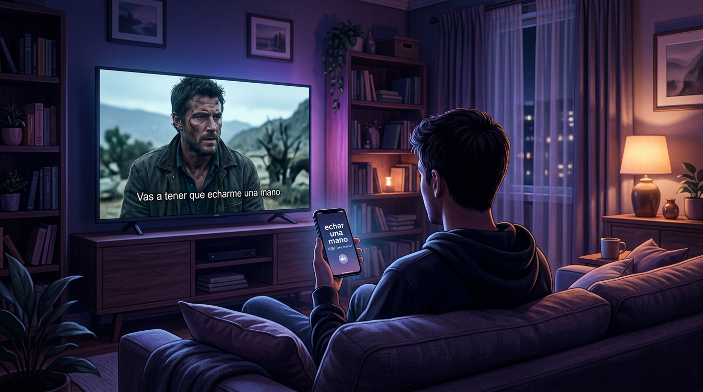 App to Learn Spanish Words from Movies