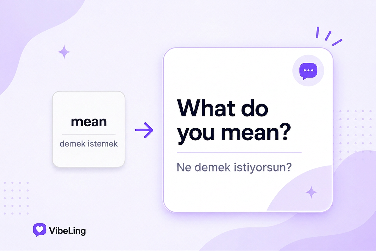 Tek tek kelimeleri değil, İngilizce kalıpları öğren