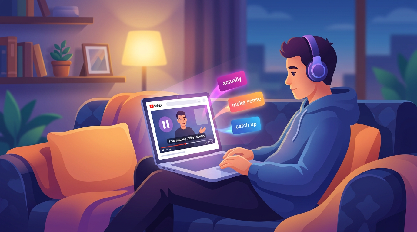 Cómo aprender palabras en inglés con vídeos de YouTube