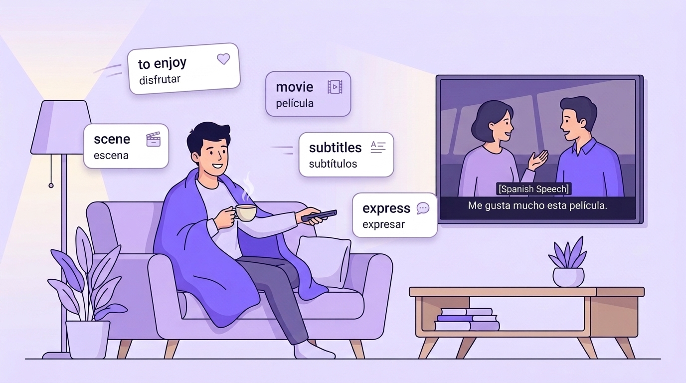 How to Learn Spanish With Movies and TV Shows: A Step-by-Step Method That Actually Works