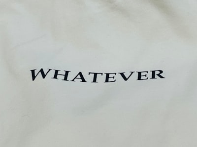 что угодно — whatever