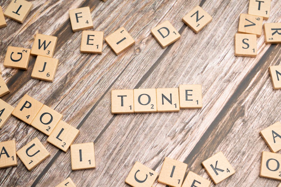 тон — tone